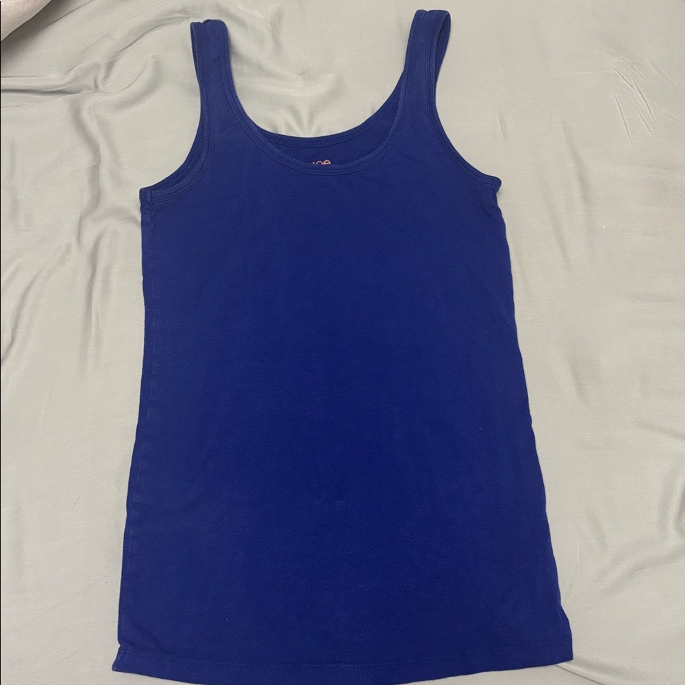 Navy blue tank top size XS